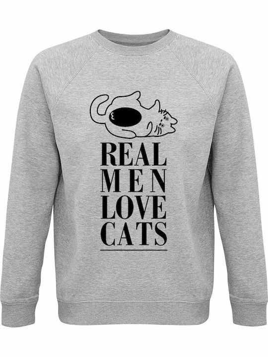 Men Sweatshirt Gray