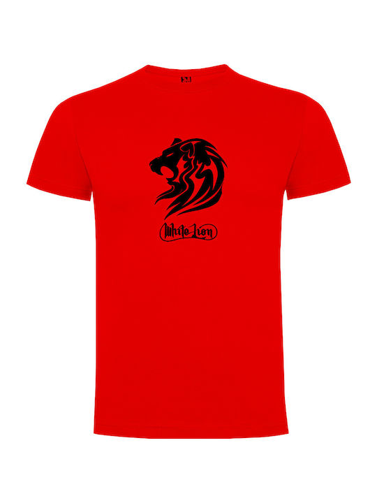 Tshirtakias T-shirt Logo σε Κόκκινο χρώμα