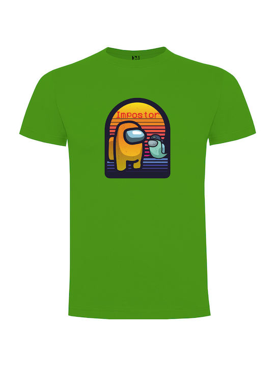 Tshirtakias Impostor T-shirt Among Us Green