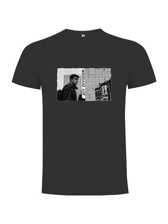 Tshirtakias T-shirt Joy Division σε Μαύρο χρώμα