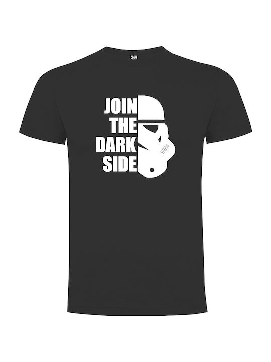 Tshirtakias dark side T-shirt Black