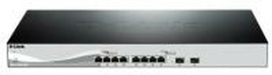 D-Link DXS-1210-10TS/E Managed L2 / L3 Switch με 8 Θύρες Ethernet και 2 SFP Θύρες