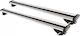 Farad Aluminum Car Roof Bars for Mitsubishi Pajero 5D 1998-2007 Set with Roof Rack Legs and Lock Silver