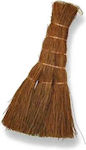 Fireplace Broom Brown