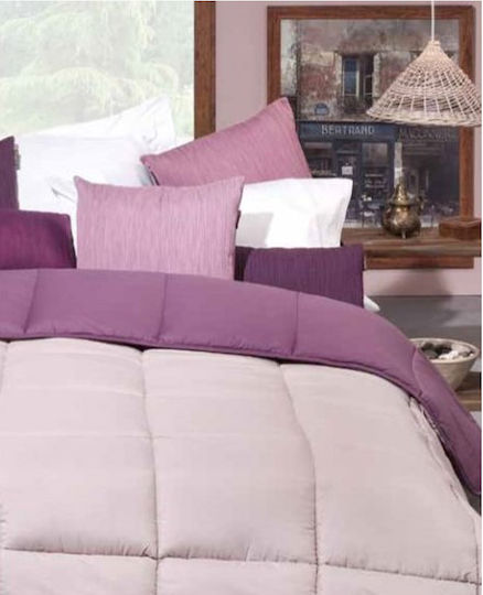 Manterol Casa Duvet Queen with Microfiber Filling 220x220cm Lilac