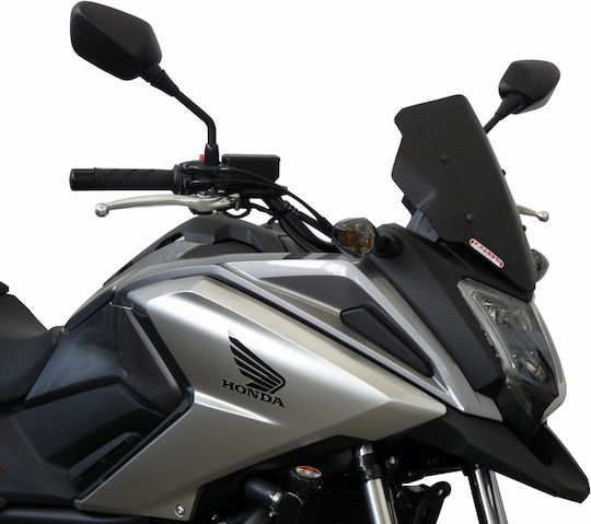 Fabbri Getöntes Visier Motorrad für Honda NC750X HS182/XDX