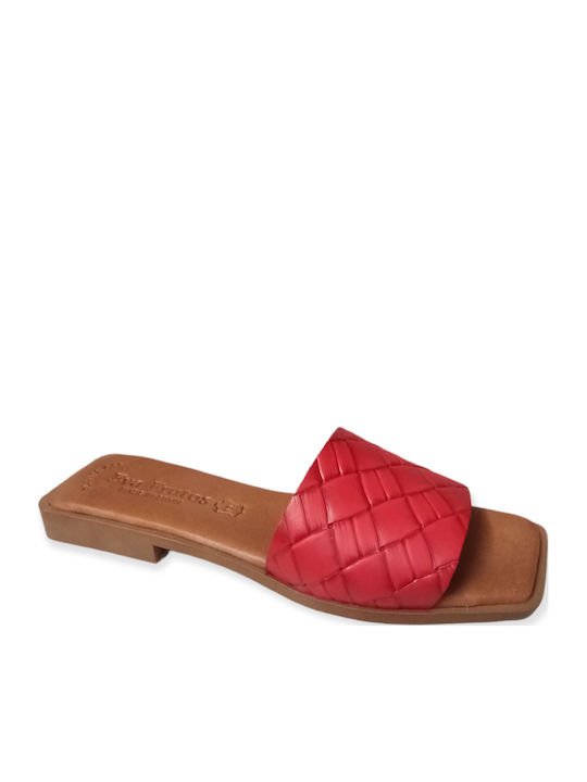 Eva Frutos Leder Flache Sandalen für Damen Anat...