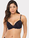 Navy Blue Push Up Bra