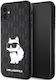 Karl Lagerfeld Back Cover Black (iPhone 11)