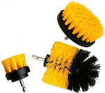 Cleaning Brushes for Drapery 3pcs - Yellow