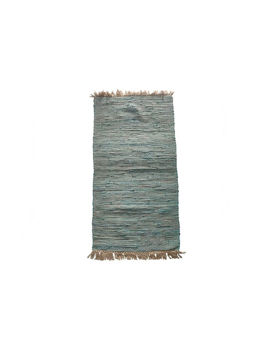 Atmosphera Rug Rectangular Summer Cotton Blue