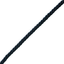 Κορδόνι Rayon Τρικλωνο Σκούρο Μπλε 0 7 Cm Μέτρο