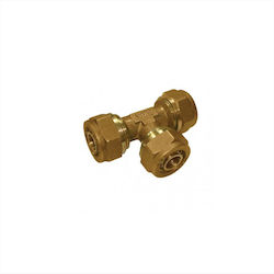 Pipe Tee Brass 000750