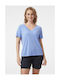 Helly Hansen Siren Damen Sportlich T-shirt Blau