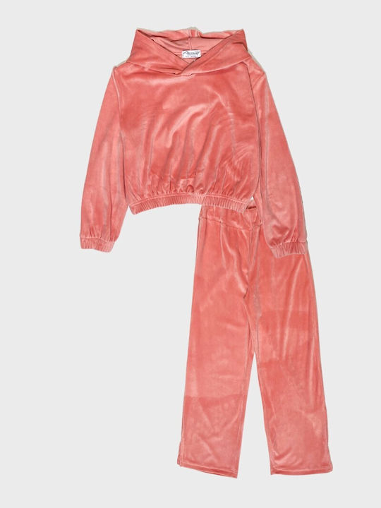 Action Sportswear Kids Sweatpants Set Pink 2pcs