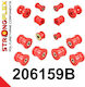 Strongflex Συνεμπλόκ για Opel Agila 206159B