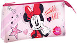 Disney Pencil Case with 3 Compartments Multicolored