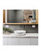 ECD Germany Countertop Sink Ceramic 40x40x13.5cm White
