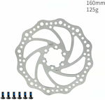 Ewheels Δισκόπλακα Ποδηλάτου 160mm