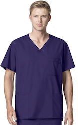 WonderWink Bărbați Bluză medicală Violet
