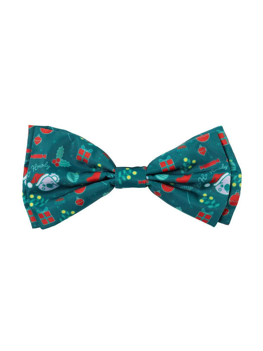 Fuzzyard Petrol Blue Dog Bow tie 13cm