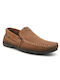 Pegada Men's Leather Loafers Camel