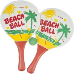 Mochtoys Strandracket Rote mit Ball