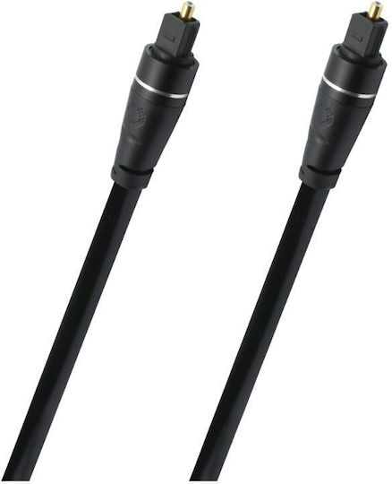 Oehlbach Optical Audio Cable TOS male - TOS male Μαύρο 2m (D1C33133)