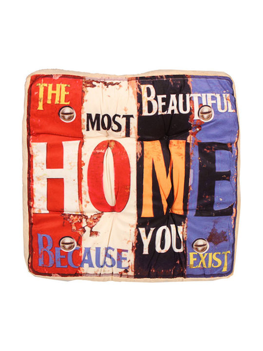 TnS Μαξιλάρα Δαπέδου Home 43x43εκ.