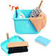 Hape Scoot Around Clean Up Bucket for 3+ Years 7 Pieces