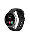 Armband Silikon Schwarz (Amazfit Tempo)