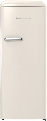 Gorenje Retro Μονόπορτο Ψυγείο Υ152.5xΠ59.5xΒ66.1εκ. Μπεζ