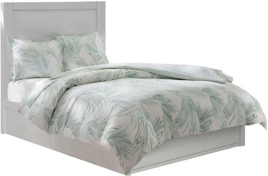 Melany Κρεβάτι Ημίδιπλο για Στρώμα 110x190cm Λευκό Melany Κρεβάτι Ημίδιπλο για Στρώμα 110x190cm Λευκό