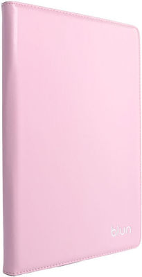 Blun universal Flip Cover Pink (Universal 12.4")