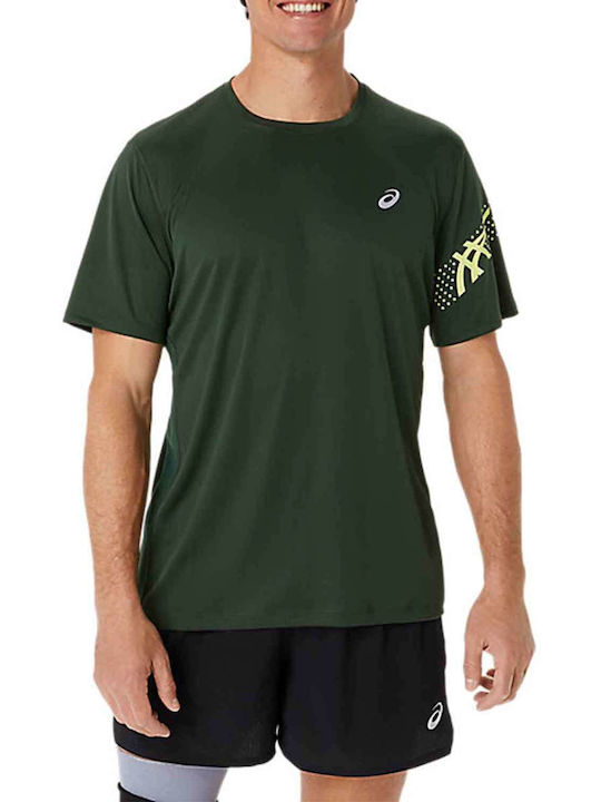 ASICS Men's Athletic T-shirt Short Sleeve Black
