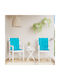 vidaXL Garden Chair Cushions with Backrest Grey 2 Pieces 50x100cm