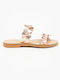 Piazza Shoes Women's Flat Sandals Copper