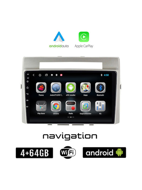 Booma Sistem Audio Auto pentru Toyota Verso 2004-2009 (Bluetooth/USB/WiFi/GPS/Apple-Carplay/Android-Auto) cu Ecran Tactil 9"