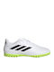 adidas Copa Pure.4 Ποδοσφαιρικά Παπούτσια με Σχάρα TF Λευκά