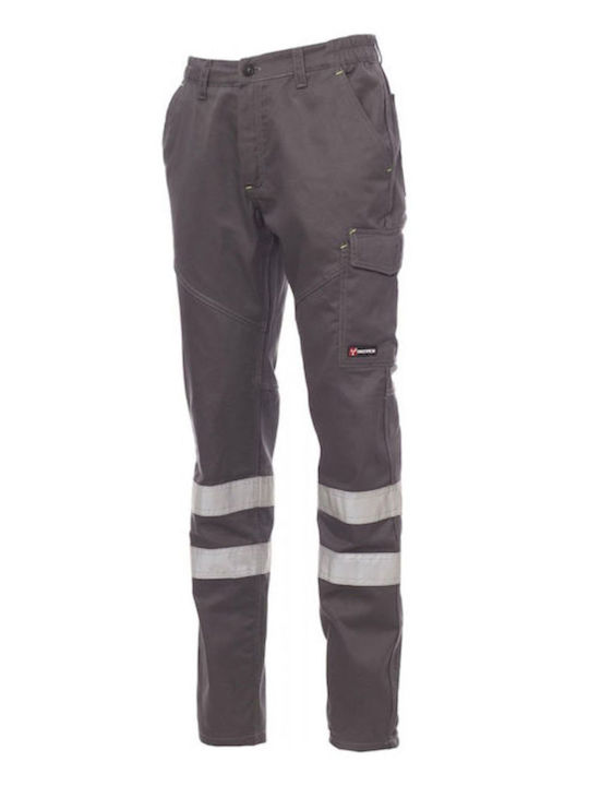 Reflective Work Trousers Gray