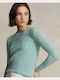 Ralph Lauren Women's Long Sleeve Sweater Woolen Green