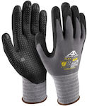 Active Gear Nitrile Safety Gloves Black