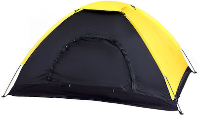 ArteLibre Ko Lipe Automatic Camping Tent Igloo Yellow for 10 People 300x300x170cm