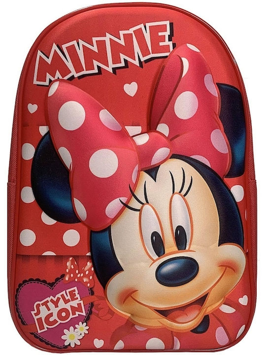 Disney School Bag Backpack Kindergarten in Red color