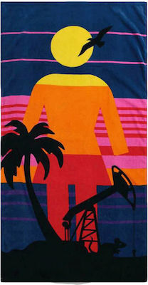 Beach Beach Towel Cotton 152x76cm.