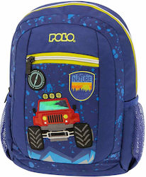 Polo Schulranzen Rucksack Kindergarten in Blau Farbe 7Es