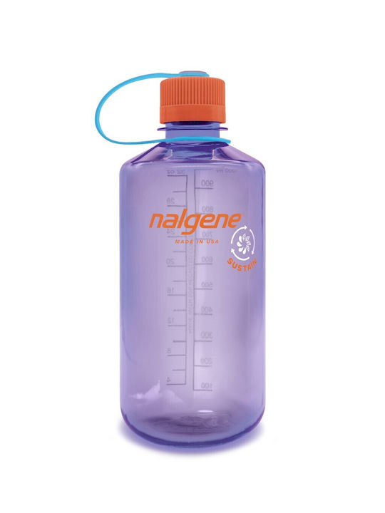 Nalgene Sport Plastic Water Bottle 1000ml Purple