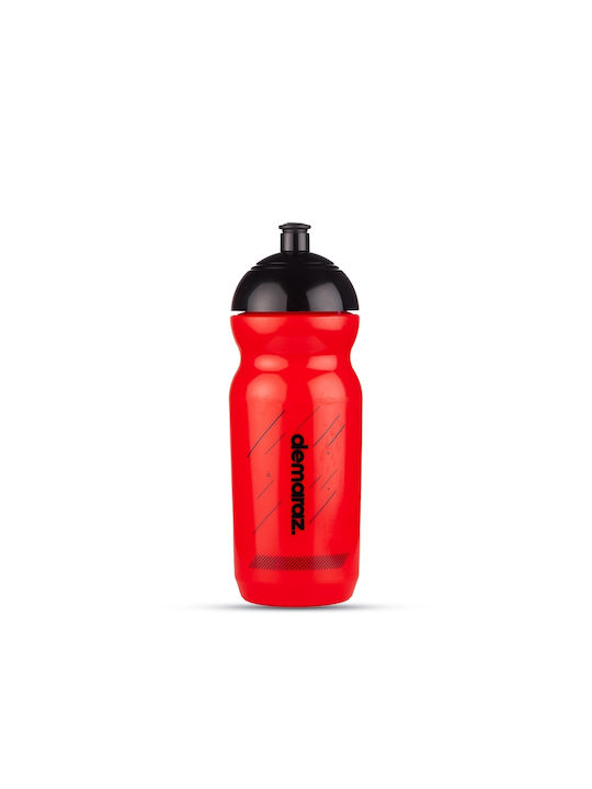 Demaraz Sticlă de apă Plastic Pentru bicicletă 600ml Roșu