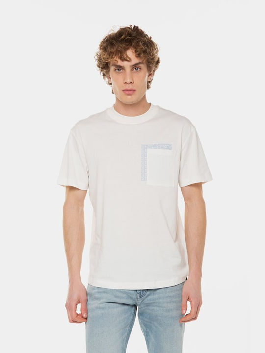 Tom Tailor Herren T-Shirt Kurzarm Weiß