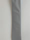 Monte Napoleone Herren Krawatte Monochrom in Gray Farbe